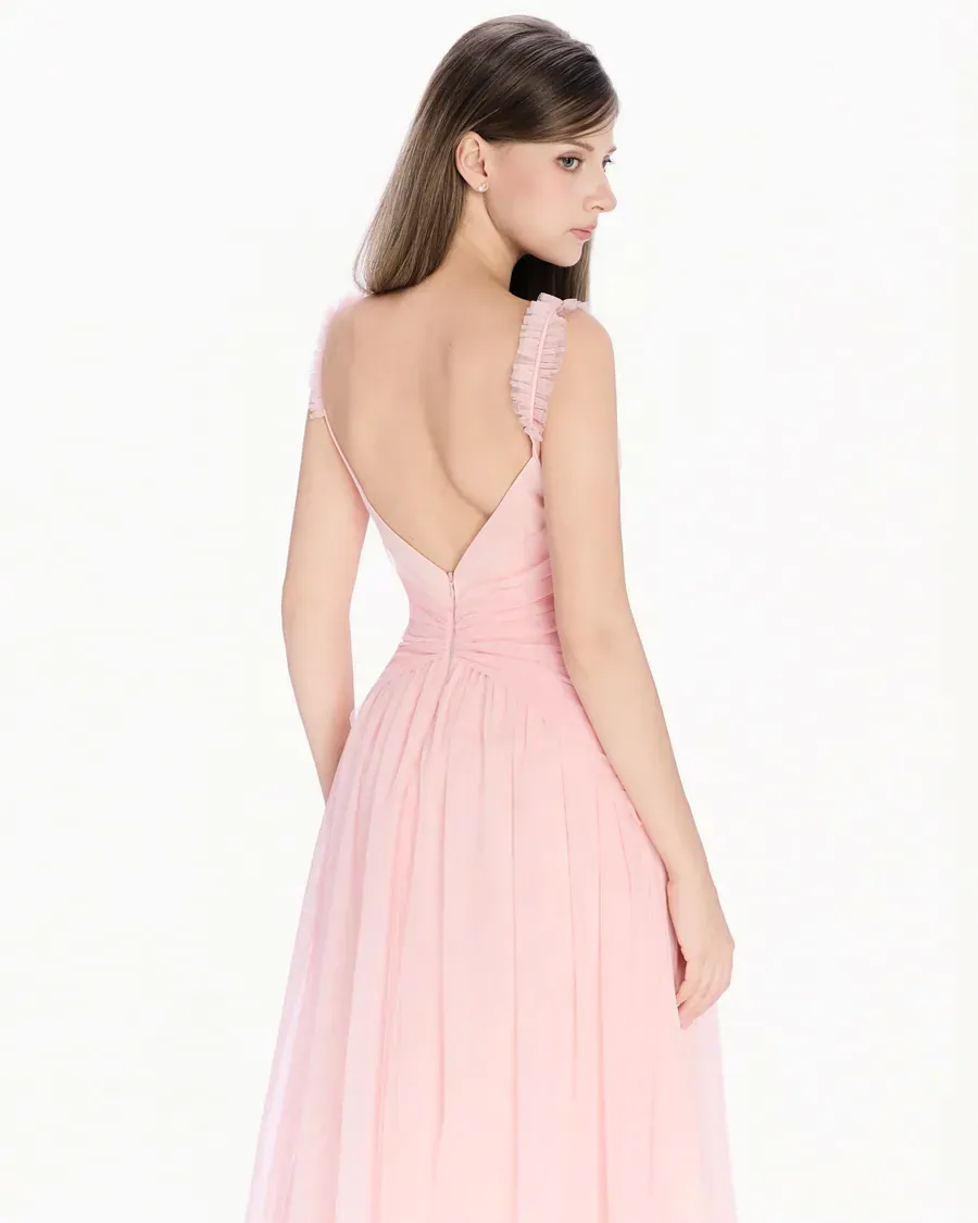 Đầm dạ hội corset màu Hồng — ảnh 6